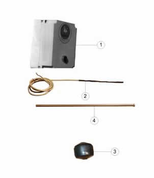 CENTRALINA PL + SONDA / ELECTRIC BOX MP + SENSOR / BOITE ELECTRIQUE PL + FLOTTEUR / CAJA DE CONTROL + SONDA DE NIVEL