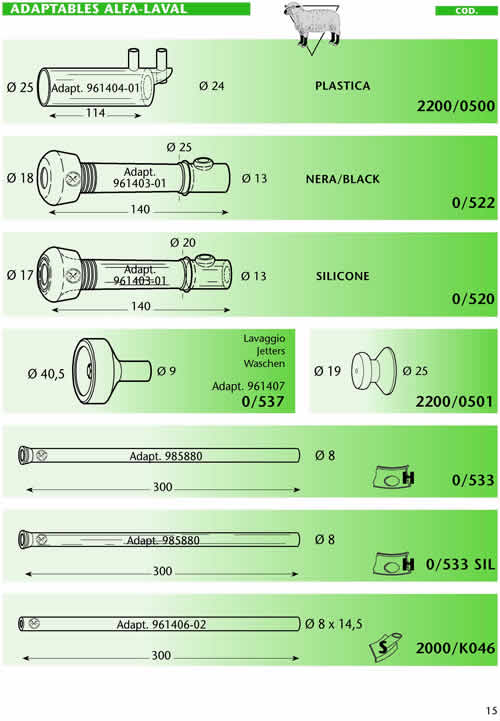 adaptables alfa-laval